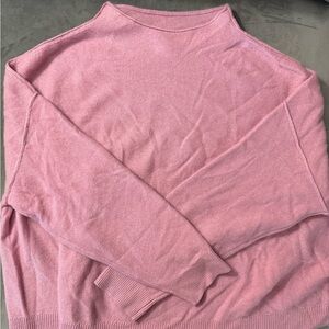 Pilcro Cashmere Pink Sweater